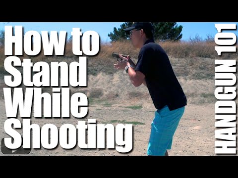 How to Stand When Firing a Pistol